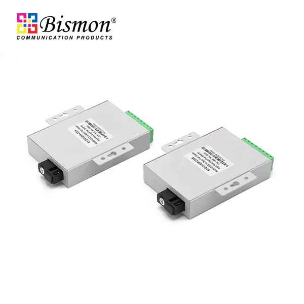 RS232/485/422 to Single-Fiber (BiDi) Fiber Converter SC, SM 20km(Pair)